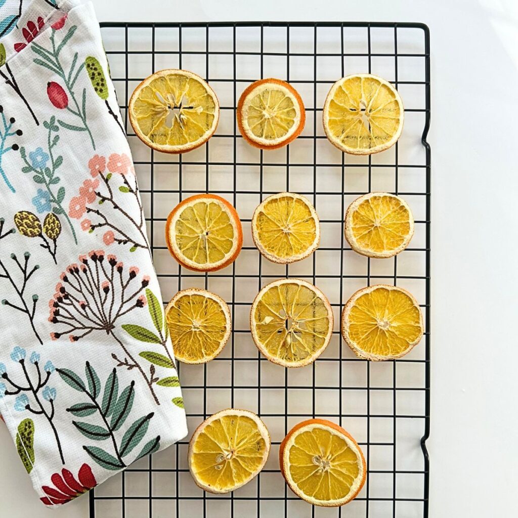 How to Dry Orange Slices for Crafts and Decor