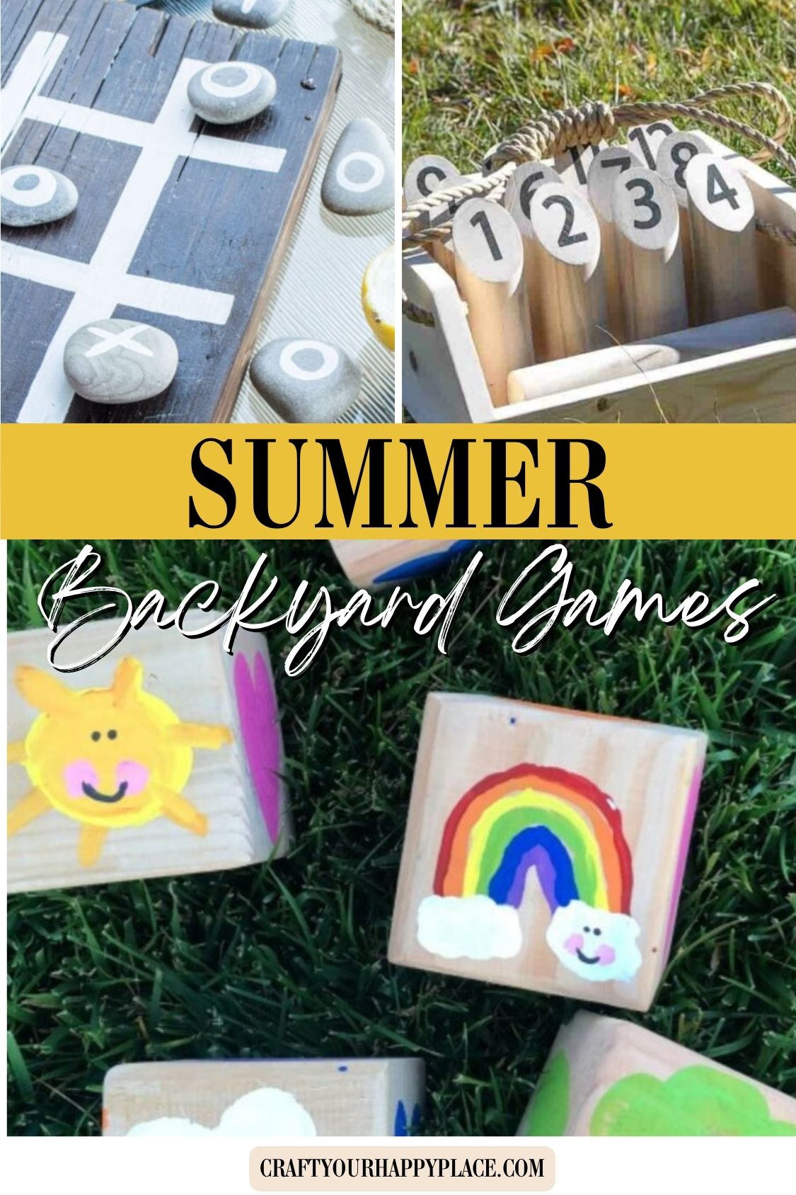 16 DIY Summer Backyard Games for the Whole Family