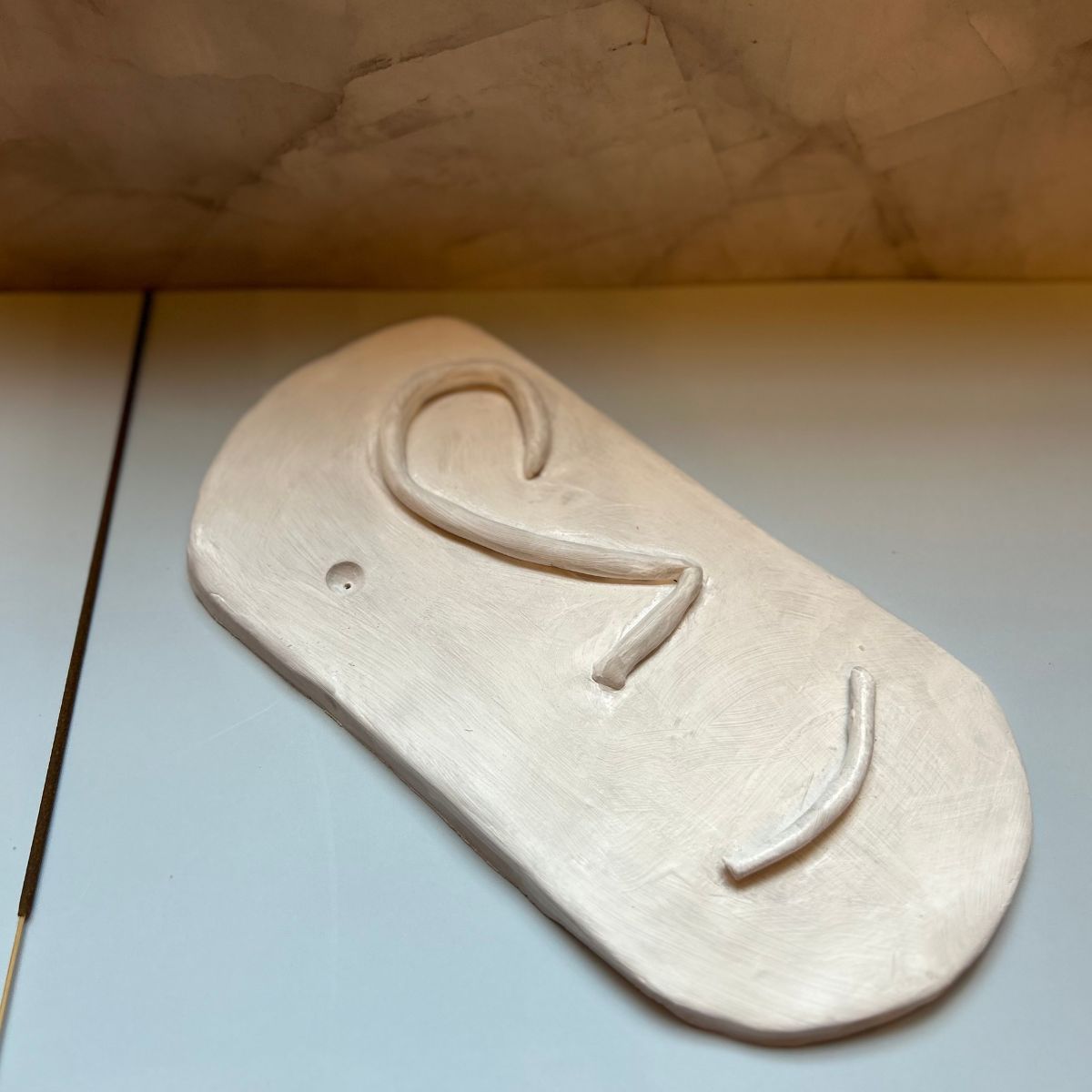 DIY Air Dry Clay Incense Holder