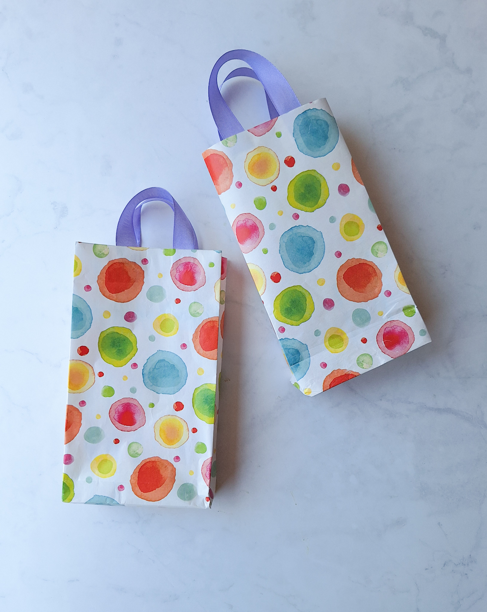 DIY Gift Bag Using Wrapping Paper