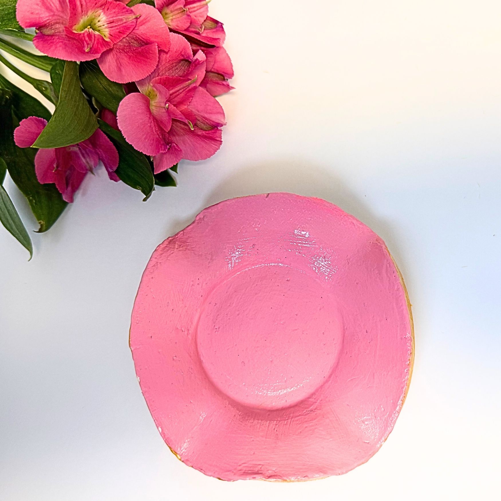 How to Make a DIY Wavy Edge Dish with Air Dry Clay