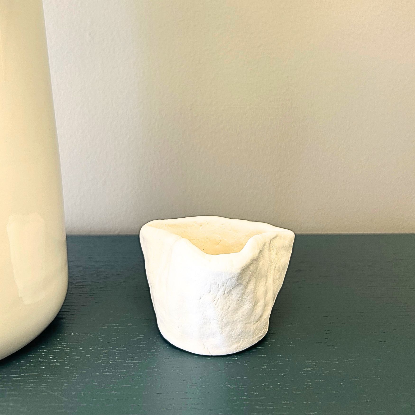 Air Dry Clay Faux Plant Pot