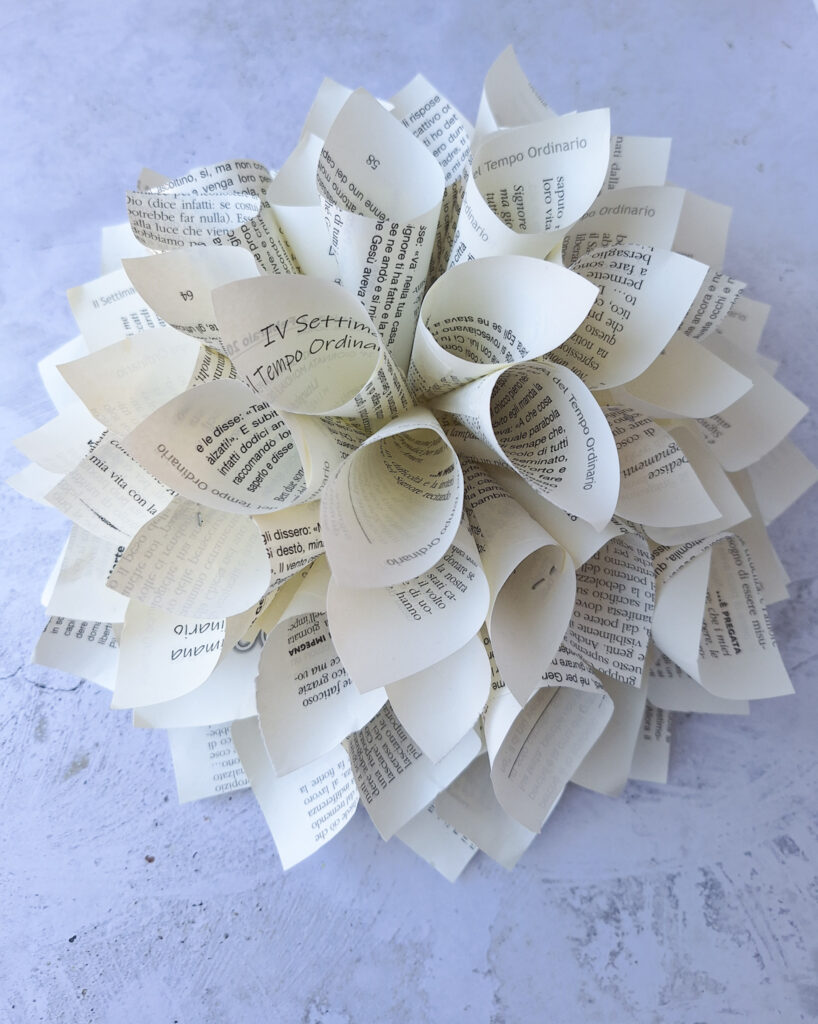 DIY Paper Dahlia Flower